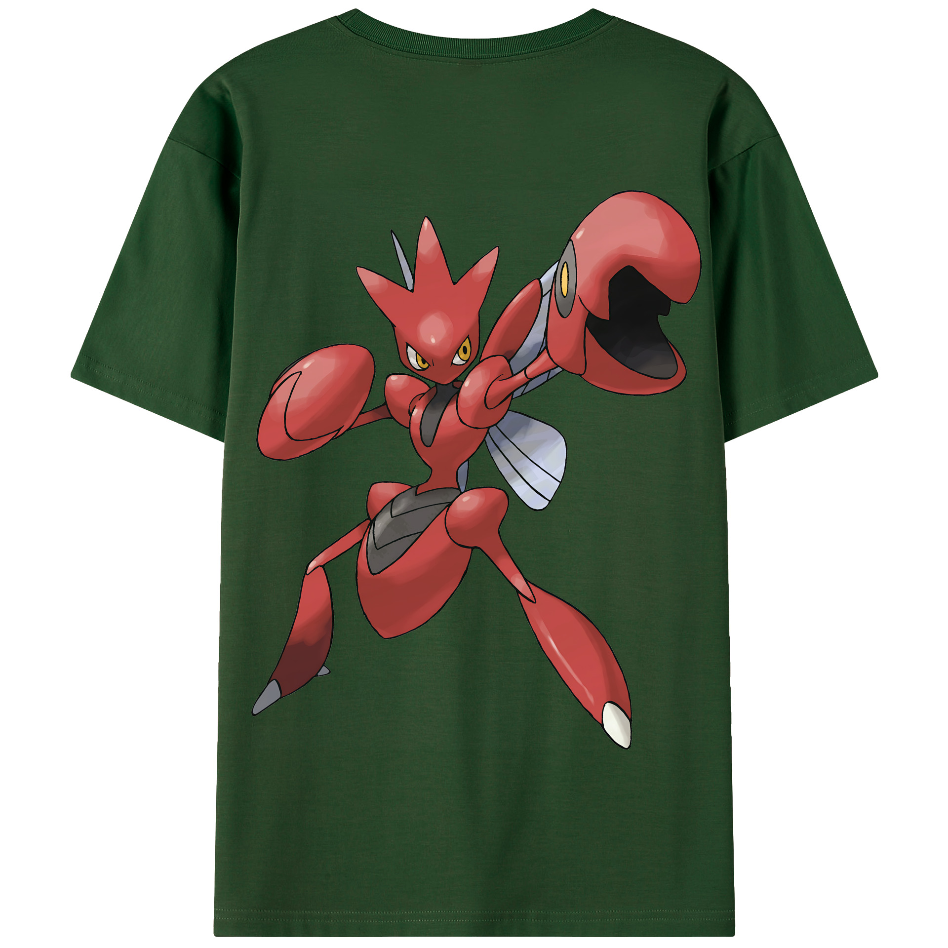 （画像用） ポケットモンスター Pokémon 綿100％半袖Tシャツ（背面プリント）